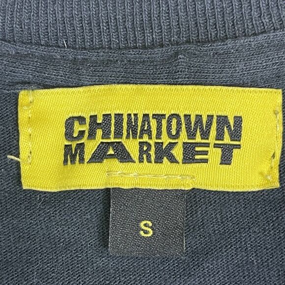 Chinatown Market T Shirt Adult Small Graphic Print Short Sleeve Crew Neck Black‎ - Picture 6 of 8